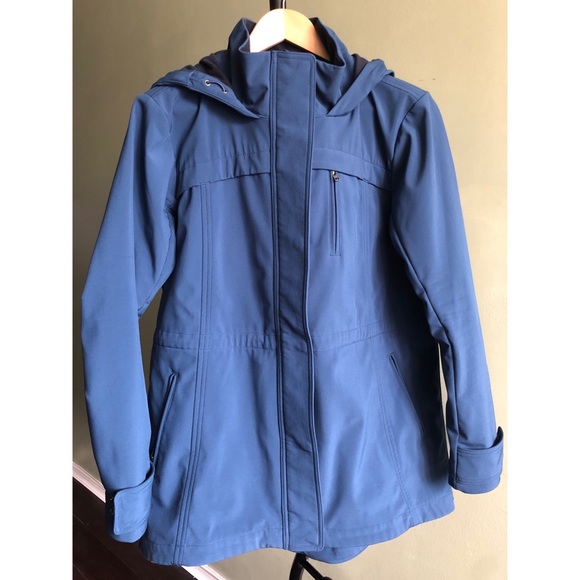 Athleta Deep Indigo Drizzle Jacket - Picture 3 of 6